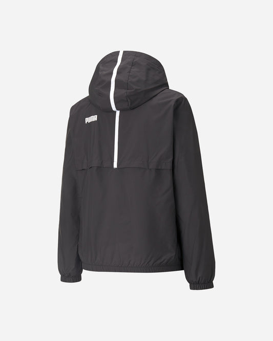 847494-01 ESS Solid Windbreaker Black