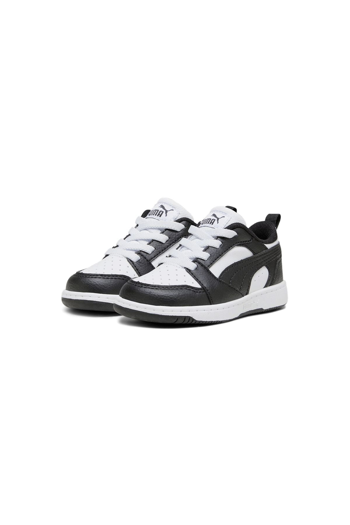 393835-01 Puma Rebound V6 Lo AC Inf White- Black