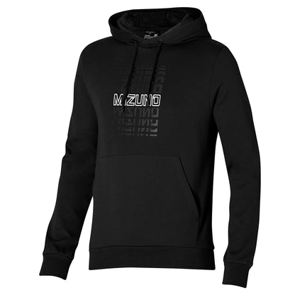 MIZUNO ATHLETIC GRAPHIC HOODY black K2GCA00209