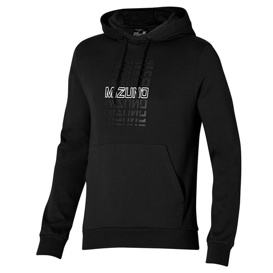 MIZUNO ATHLETIC GRAPHIC HOODY black K2GCA00209