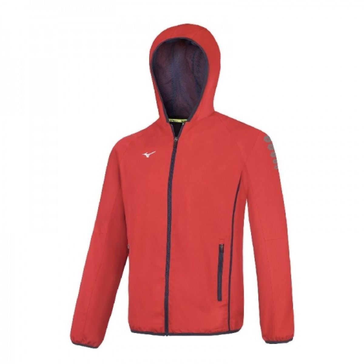Mizuno MICRO JACKET giacca a vento uomo rossa corsa 32EE700262