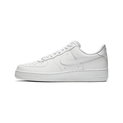Nike AIR FORCE 1 '07 scarpe unisex uomo bianco pelle CW2288-111