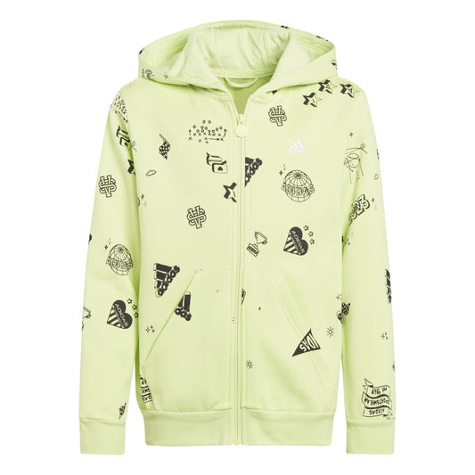 J BLUV Q3 FZHD PULLIM/BLACK/WHITE IA1556