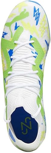107617-01 FUTURE MATCH NJr MG White-Racing Blue-Lemon Meringue-Parakeet Green
