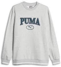 676016-04 PUMA SQUAD Crew FL Light Gray Heather