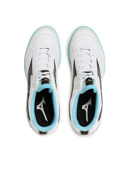 MIZUNO Sala Club Indoor white/black/turchese Q1GA220309