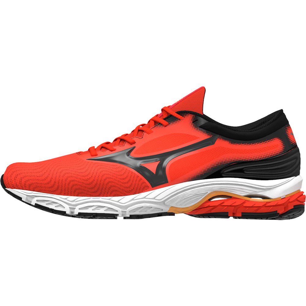 Mizuno WAVE PRODIGY 4 scarpe running corsa uomo rosso/nero J1GC221002