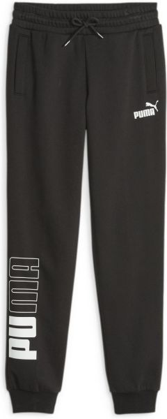 676430-01 PUMA POWER Colorblock Sweatpants FL G Black