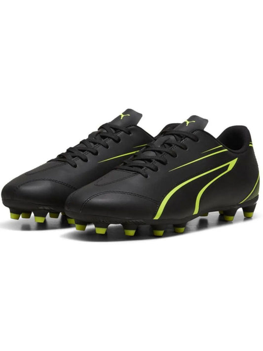 PUMA VITORIA FG/AG BLACK-ELECTRIC LIME 107483-03