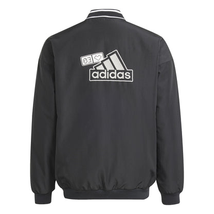 ADI J BLUV WV JKT BLACK/WHITE IN1915