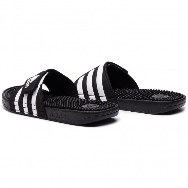 ADISSAGE BLACK/WHITE/BLACK F35580