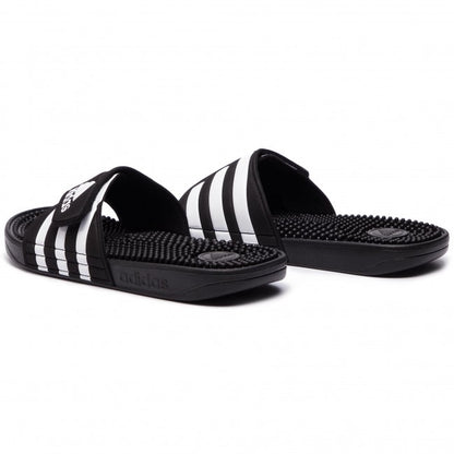 ADISSAGE BLACK/WHITE/BLACK F35580
