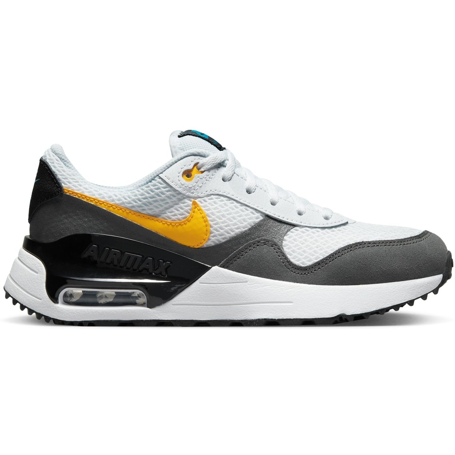 Nike Air Max SYSTM WHITE/LASER ORANGE-IRON GREY DQ0284-104