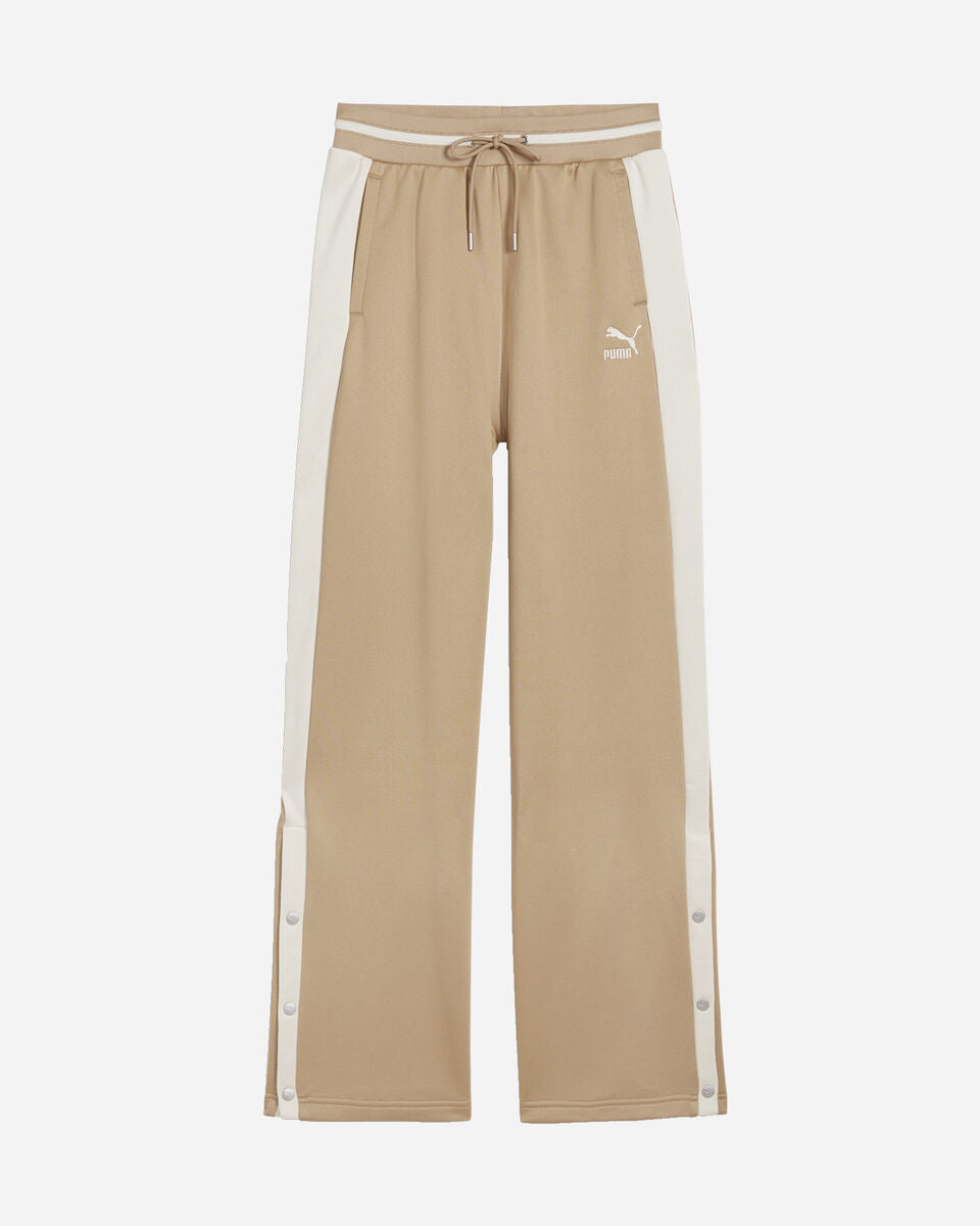 PUM T7 FOR THE FANBASE RELAXED TRACK PANTS PT PRAIRIE TAN 625025-83