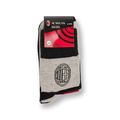 AC MILAN CALZA CORTA 4PZ KIDS MILAN B2MI602