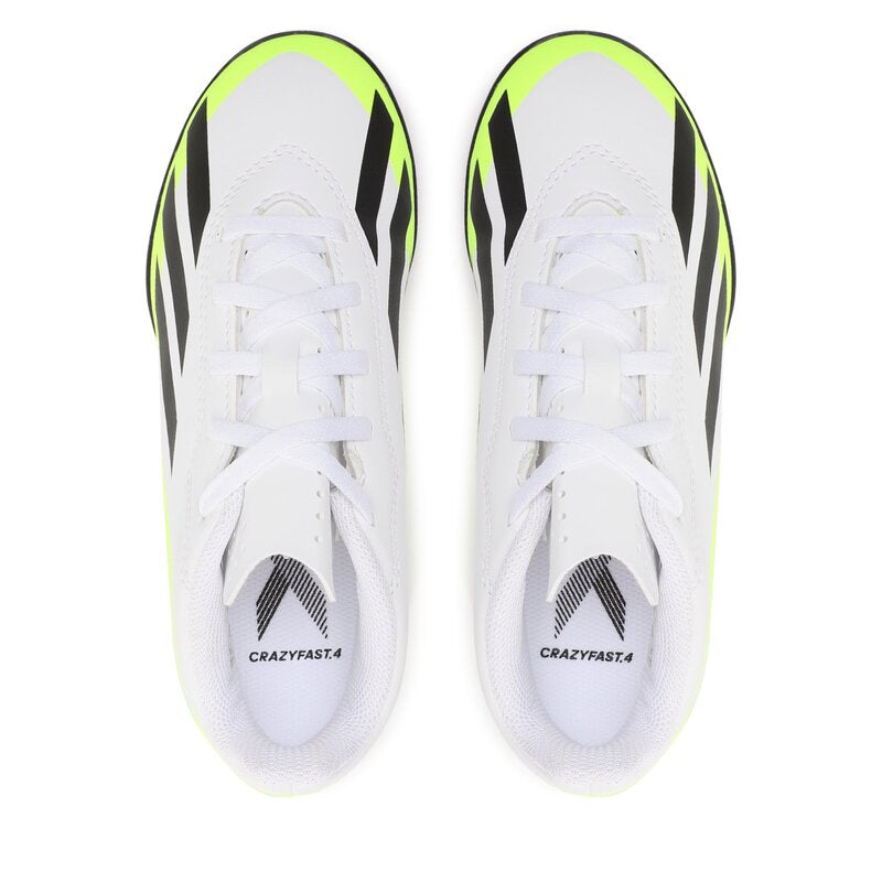 ADI X CRAZYFAST.4 TF J FTWWHT/CBLACK/LUCLEM IE4066