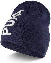 023433-02 Ess Classic Cuffless Beanie Peacoat- White