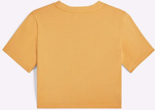 FREDDY T-SHIRT MANICA CORTA GOLDEN APRICOT DIRECT DYED ALISONS401-Y38X