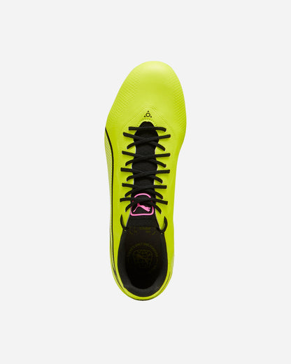 PUMA KING PRO FG/AG ELECTRIC LIME-BLACK-POISON PINK 107566-05