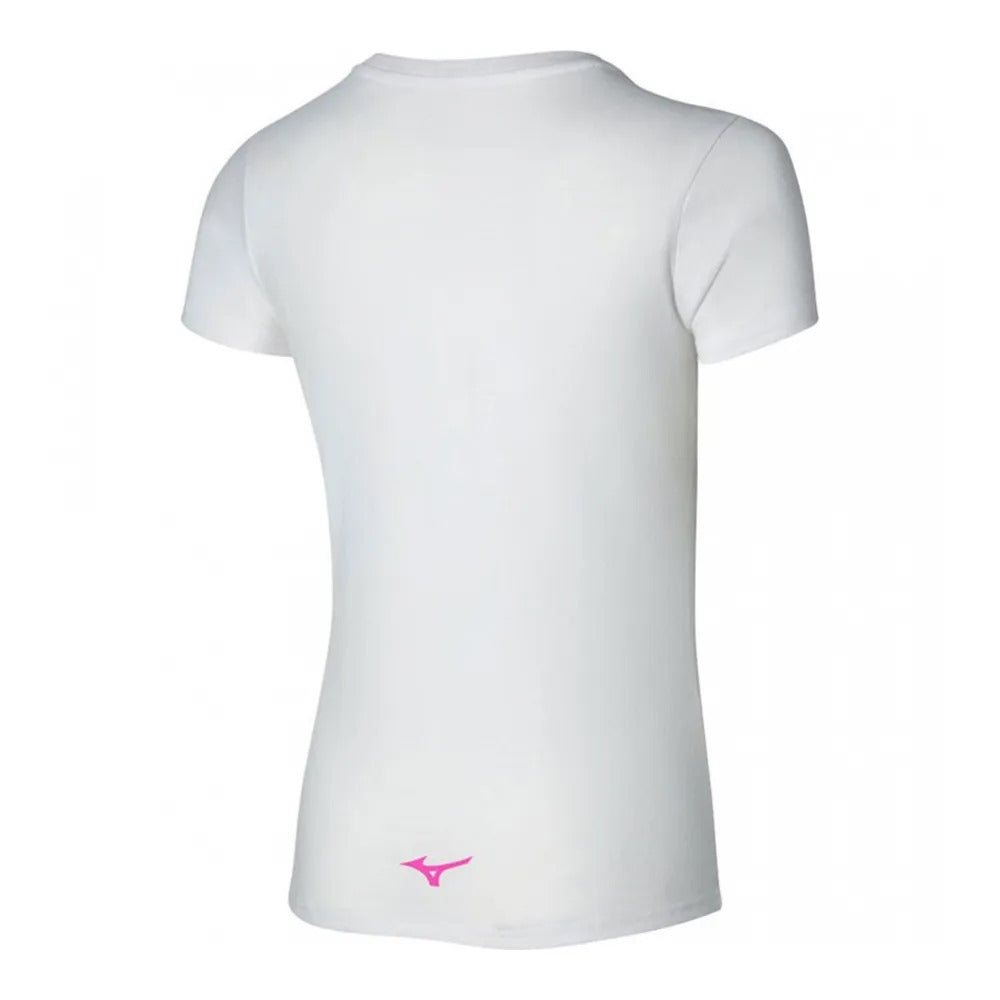 MIZUNO ATHLETIC MIZUNO TEE W white K2GAA20201
