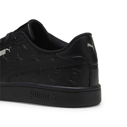 PUM PUMA SMASH 3.0 SUPERLOGO BLACK-SMOKEY GRAY-WHITE 395090-01