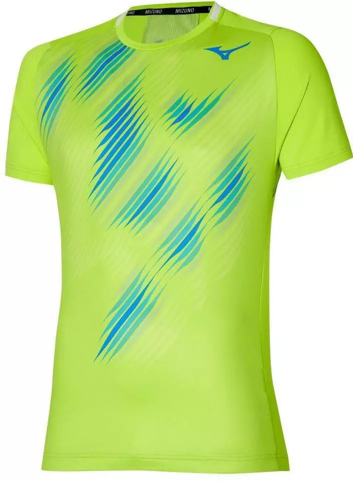 MIZUNO TENNIS SHADOW GRAPHIC TEE Acide Lime 62GAA00332