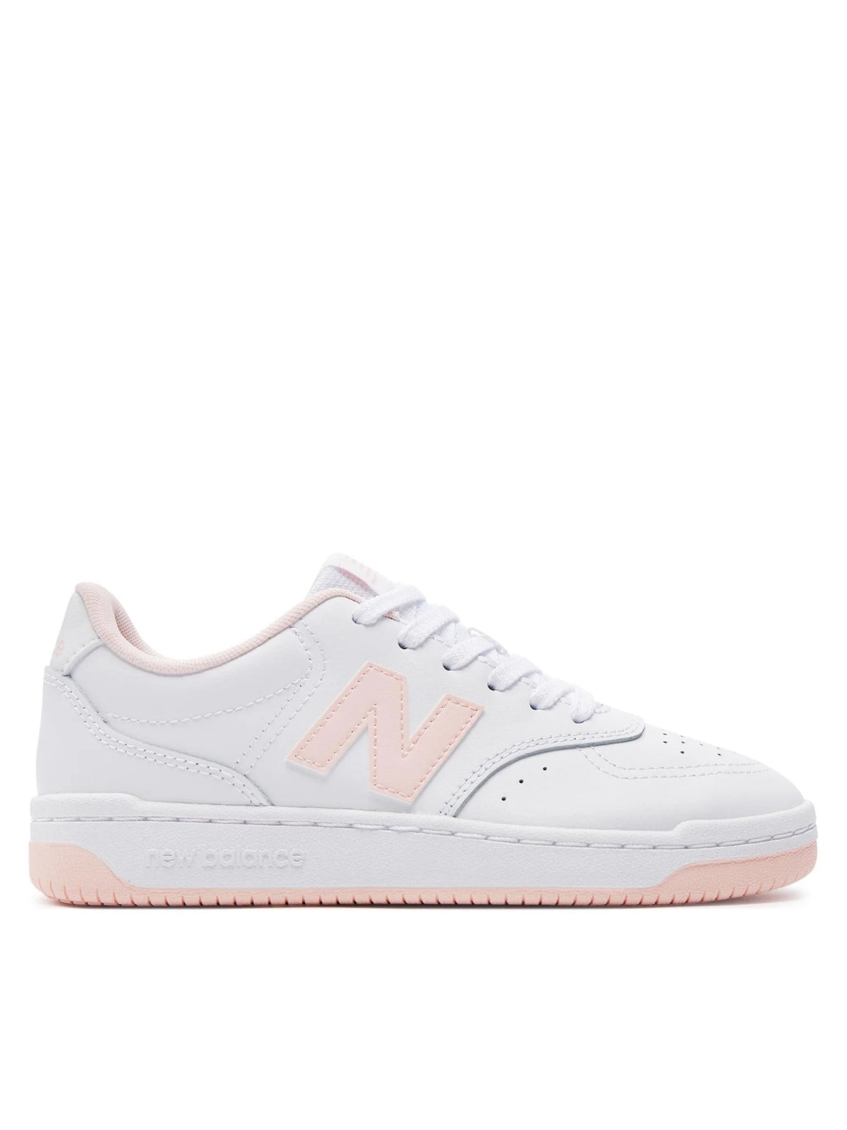 NEW BALANCE NEW Scarpe Lifestyle Womens - Suede/Mesh - WHITE/PINK 80 BBW80WPK