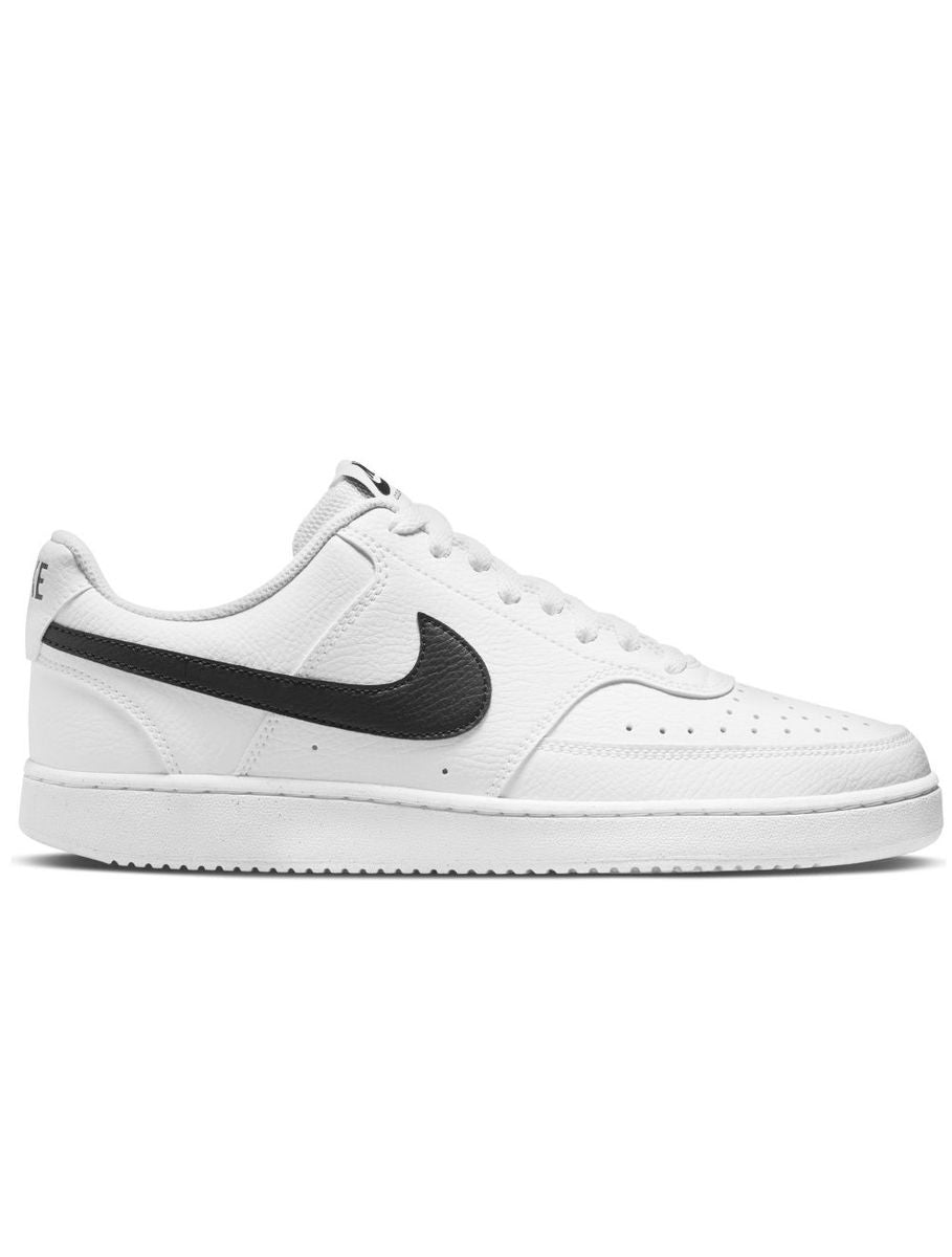 Nike Court Vision Low Next Nature WHITE/BLACK-WHITE scarpe in pelle uomo bianco/nero DH2987-101