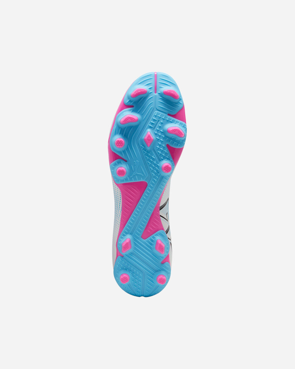 PUMA FUTURE 7 PLAY FG/AG WHITE-BLACK-POISON PINK 107723-01