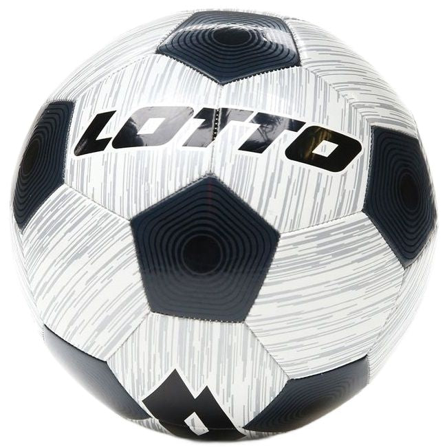 Lotto BALL FB 800 numero 5 pallone calcio/calcetto bambini adulti bianco/nero 214973-795