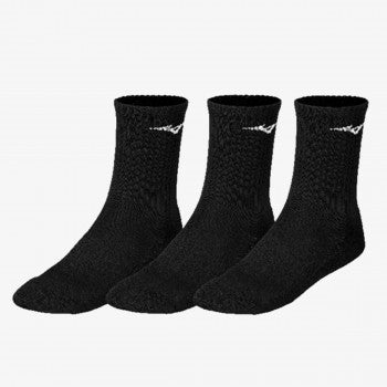 Mizuno TRAINING 3PK socks calzini training running multisport 3 paia nero 32GX250509