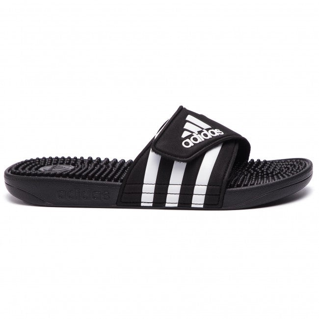 ADISSAGE BLACK/WHITE/BLACK F35580