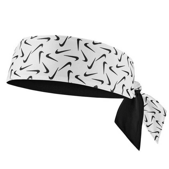 DRI-FIT HEAD TIE REV PR WH/BK N1003620189OS