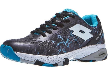 Lotto SUPERRAPIDA 200 IV BLUE BIRD/ALL WHITE/ALL BLACK scarpe padel uomo 219000-A01