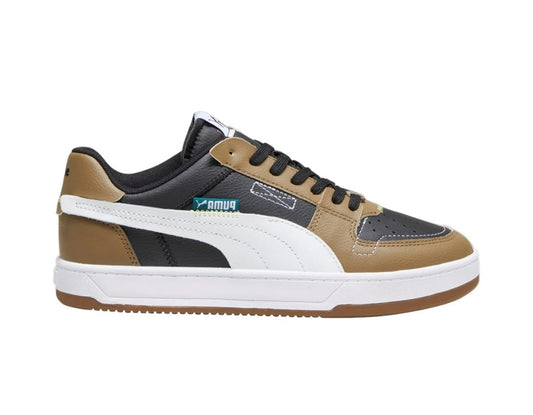 392332-05 Puma Caven 2.0 VTG Black- White-Chocolate Chip-Malachite-Yellow Sizzle