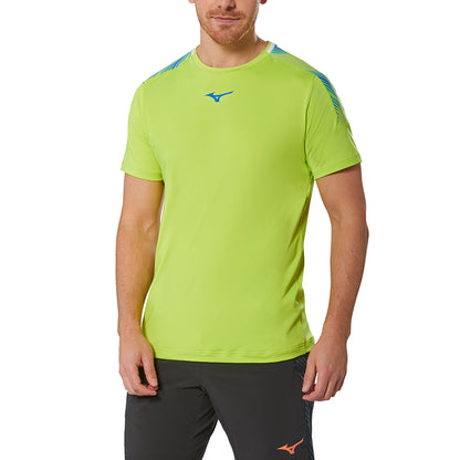 MIZUNO TENNIS SHADOW TEE Acide Lime 62GAA00232