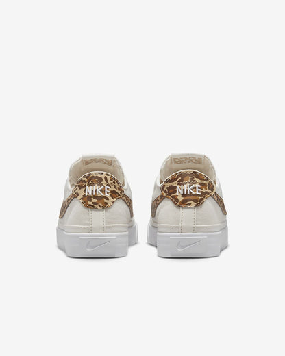 NIKE Court Legacy Canvas Print PHANTOM/SESAME-WHITE-DESERT OCHRE DV7008-001