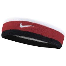 SWOOSH HEADBAND WH/UR/BK N0001544118OS