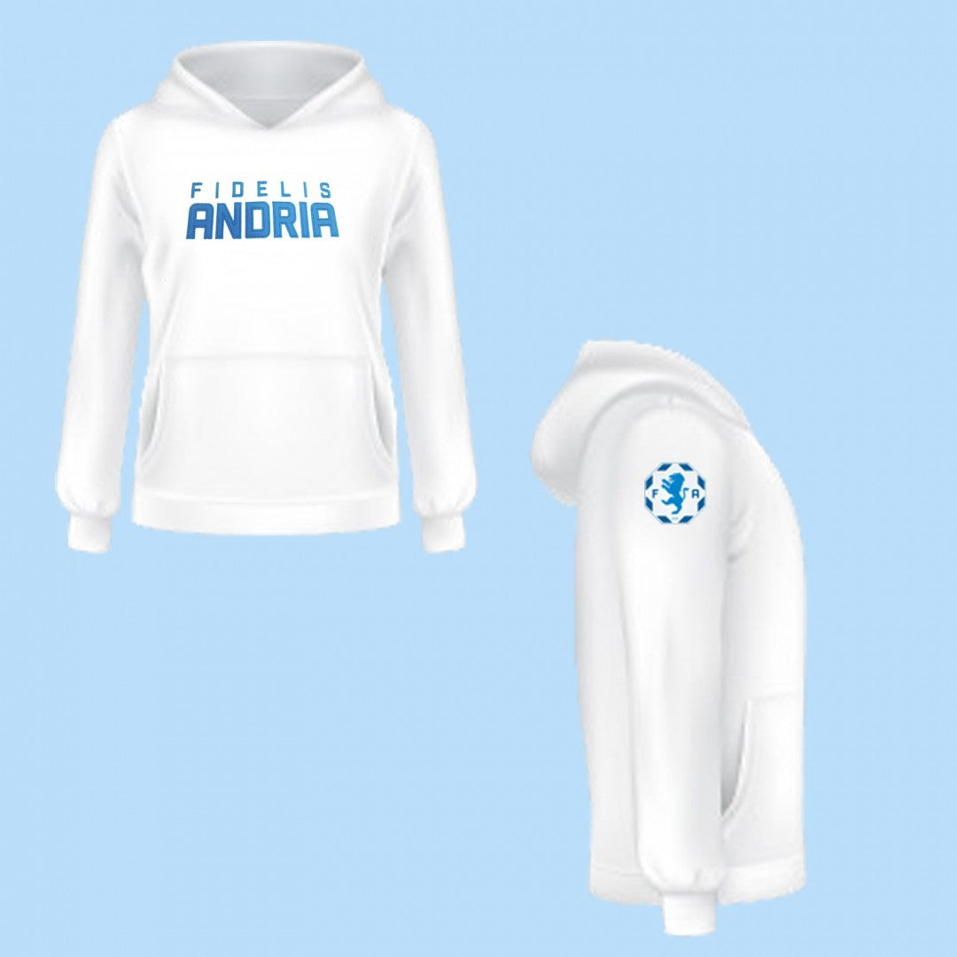 FELPA BIANCA FA - Felpe - Fidelis Andria