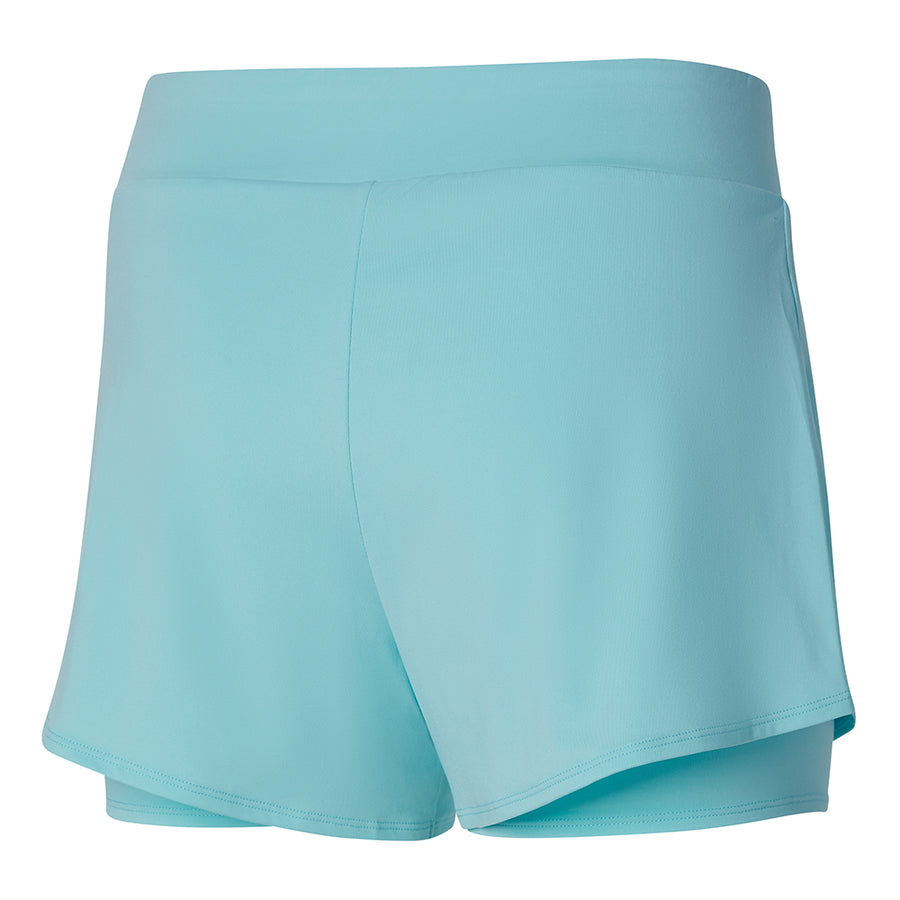 MIZUNO TENNIS FLEX SHORT W TANAGER TURQUOISE 62GBA21527
