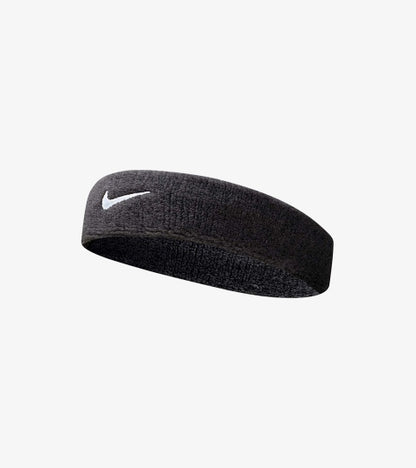 SWOOSH HEADBAND BK/WH fascia capelli tennis nero NNN07010OS