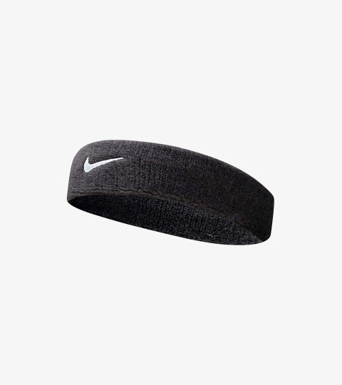 SWOOSH HEADBAND BK/WH fascia capelli tennis nero NNN07010OS