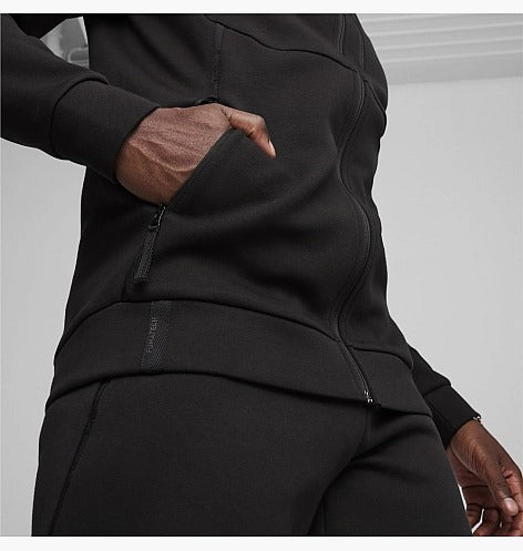 PUM PUMATECH FZ HOODIE DK BLACK 624385-01