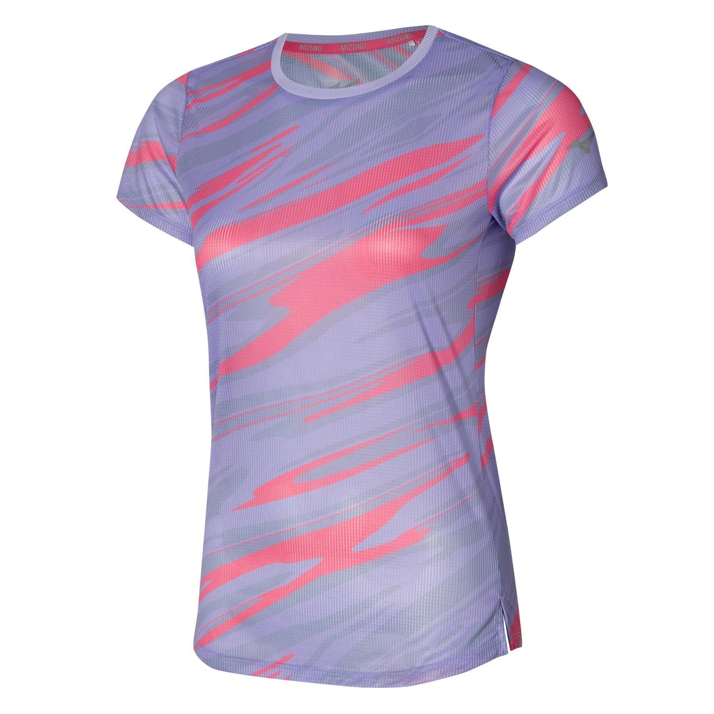 MIZUNO ACTIVE DRYAERO GRAPHIC TEE W PASTEL LILAC J2GAA21069