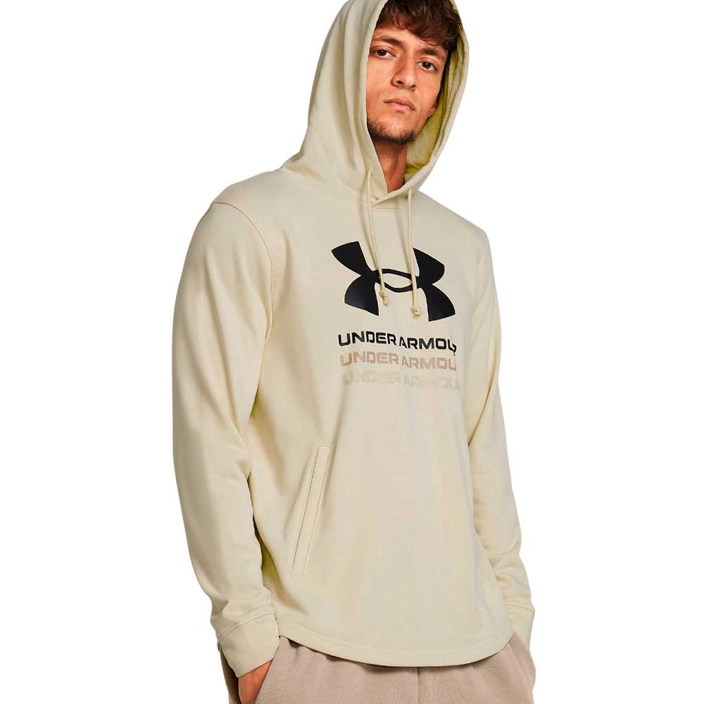 UNDER ARMOUR RIVAL TERRY GRAPHIC HOOD 1386047-273