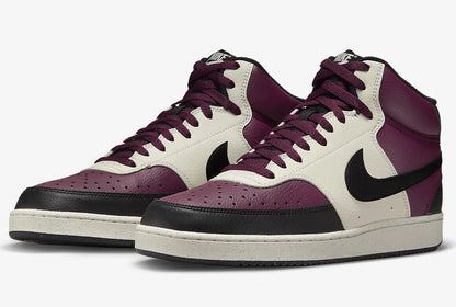 Nike Court Vision Mid Next Nature DARK BEETROOT/BLACK-SAIL DN3577-600