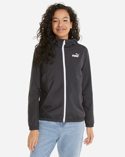 847494-01 ESS Solid Windbreaker Black