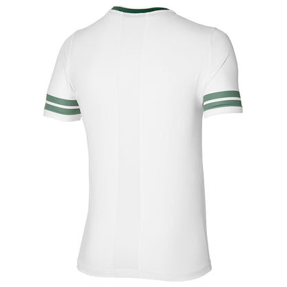 MIZUNO TENNIS SHADOW GRAPHIC TEE WHITE 62GAA00301
