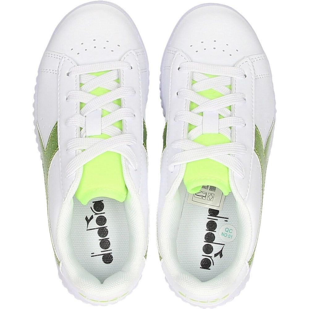 179737-D0598 DIA GAME STEP P LACQUERED PS BIANCO/VERDE ACIDO LIMETTA