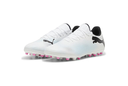 PUMA FUTURE 7 PLAY MG WHITE-BLACK-POISON PINK 107725-01